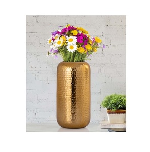 Florero decorativo de latón de estilo europeo, maceta elegante de Metal de la mejor calidad decorativa para el hogar con alta calidad - Product Image 5