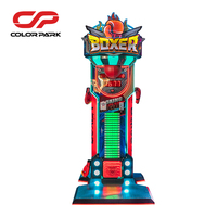 Nouveau style machine à monnayeur maquina jeu d'arcade boxe poinçon machine électronique boxe jeu machine