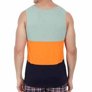 Débardeurs de sport pour hommes 2025, décontractés, respirants, 100% polyester, col rond, vêtements de sport d'été, musculation, impression en relief - Product Image 3