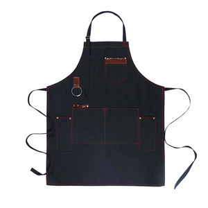 Professional Barber Apron Leather Pockets <b>Men</b> and Women Utility Woodwork Aprons - Product Image 3