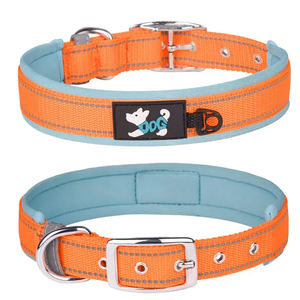 Collar de perro mascota de cuero PU impermeable de lujo color personalizado moda OEM/ODM - Product Image 5