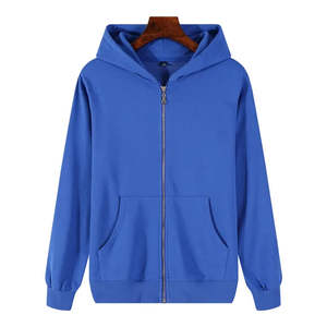 Vente en gros de nouveau Oem Best 2025 personnalisé poids lourd vierge unisexe 500gsm sweat à capuche surdimensionné en coton sweat à capuche zippé pour hommes femmes - Product Image 3