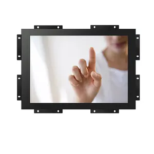 Pas cher 1280x1024 Résolution Haute Luminosité Écran Large Tactile Moniteur 19 Pouces De Qualité Industrielle Led Moniteur