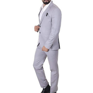 High Quality Custom Business Suit for Men Single-Breasted Waterproof Pant Coat Breathable for Groom <b>Wedding</b>-Made Pakistan - Product Image 3