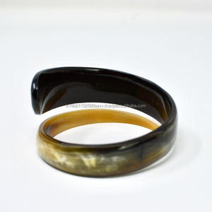 100% Buffalo Horn Fashion <b>Bangle</b> Latest Design in Natural Colours Various Sizes <b>for</b> <b>Men</b> and Women - Product Image 1
