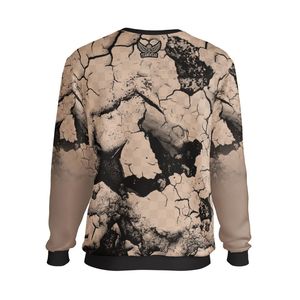 Qualité Coton Surdimensionné Sweat Épais Polaire Doublé Ras Du Cou Sublimation Blanc pour Sports D'hiver Crewneck Sweatshirts - Product Image 6