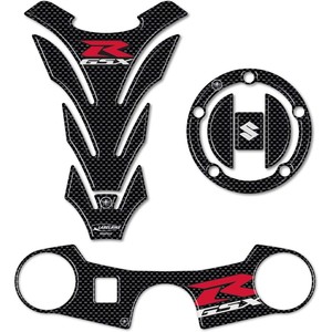 Kit d'autocollants 3D personnalisés pour réservoir de moto Suzuki GSXR 1000 2005-2006, imperméables et décoratifs - Product Image 1