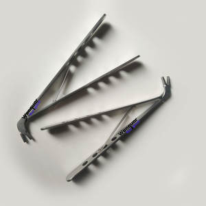 Pinces de maintien de bande matricielle professionnelles avec pointes en carbure de tungstène pour une adhérence fiable dans les procédures dentaires restauratives - Product Image 1