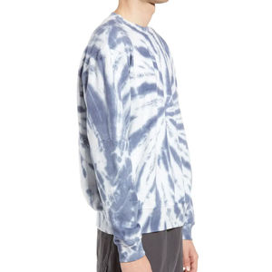 Fabricación de calidad superior tamaño adulto hombres pulóver ropa casual básica algodón mezclado Color sólido hombres lavado con agua sudaderas - Product Image 4