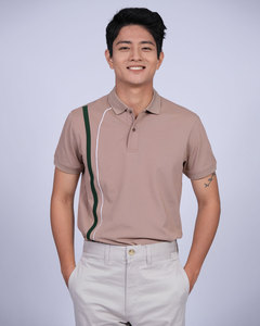 2025, superventas, polos para hombre, cuello Polo clásico, tela elástica, Polo de algodón, uniformes de trabajo, ropa de lujo, fabricante para hombre - Product Image 5