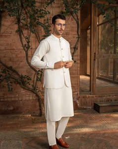2024-25 musulmán Shalwar Kameez para hombres, venta al por mayor, diseño bordado personalizado, Material transpirable, Shalwar Kameez personalizado - Product Image 6