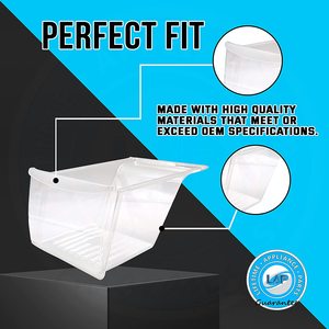 Cajón de Plástico para Refrigerador Lifetime Appliance 240337103, Nuevo, para Uso Doméstico, Compatible con Refrigeradores Frigidaire - Product Image 4