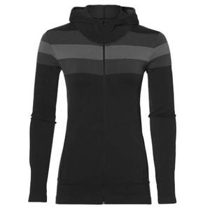 Mode féminine pull à capuche 2023 automne hiver porter Simple haut décontracté avec contraste couleur fermeture éclair poche sweats à capuche personnalisés - Product Image 5