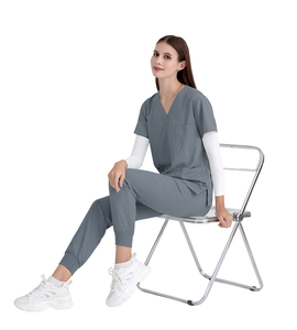 Personnaliser les soins infirmiers médicaux Jogger Scrubs Nursing Hospital Uniforme Femme Top Scrub Suit Scrubs Uniformes Ensembles à la mode - Product Image 5