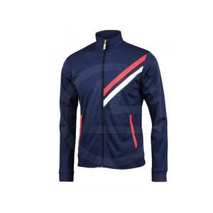 <b>Men</b> Polyester Tracksuit Set With Zipper Jacket And <b>Tapered</b> <b>Jogger</b> Pants Lightweight <b>Men</b> Polyester Tracksuit - Product Image 3