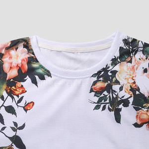 Camisetas estampadas de nueva llegada de alta calidad, tela de punto de algodón 100% según la demanda del cliente, Camisetas estampadas de precio barato - Product Image 3