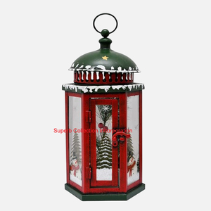 Lanterne à bougie en métal antique fabriquée à la main en fer et verre décor de table finition noire et bronze pour la maison et les événements intérieurs - Product Image 6