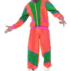 Chándal con cremallera, conjunto de 2 piezas, chándal de nailon liso de gran tamaño ligero para mujer, chándal cortavientos holgado personalizado - Product Image 1