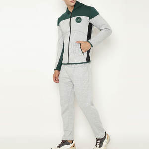 Cómodo cremallera a granel cantidad hombres chándales ligero correr desgaste chándales para hombres - Product Image 3