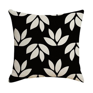 Hot Selling 100% Cotton White Grey Printed <b>Cushion</b> Removable Breathable Covers Home Decoration High Quality Stylish Wholesale - Product Image 2