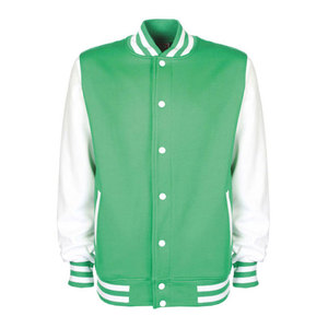 Chaqueta Varsity Personalizada para Hombre, Cuello Alto, Logotipo Frontal, Talla Adulto, Ligera, Servicio OEM, Ropa Urbana, Transpirable, Invierno - Product Image 6