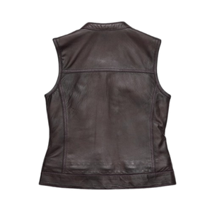 Best Selling Plus-Size <b>Men's</b> <b>Waistcoat</b> & Vest Unique Design Leather Sleeveless Winter Heated Motorcycle Vest Front Pockets - Product Image 2