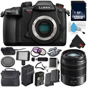 Professional Micro Four Thirds Mirrorless <b>Digital</b> <b>Camera</b> 45-150mm Lens Bundle for Photography <b>Video</b> Recording Featuring CMOS CCD - Product Image 5