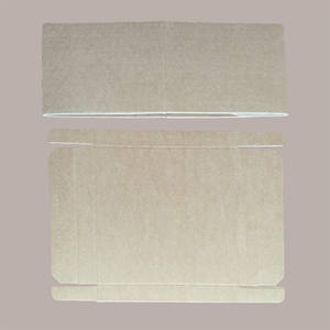 5 cajas de almacenamiento decorativas de papel ondulado marrón con tapa 250x250H300mm colección de cajas de maletero - Product Image 5