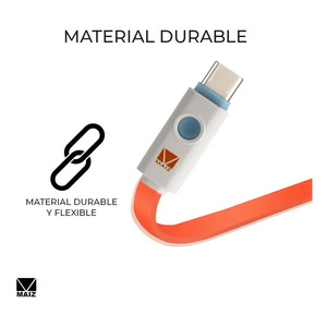 Câble USB Type C LED pour transfert de données et charge rapide 1,5 m - Couleurs assorties - Product Image 6