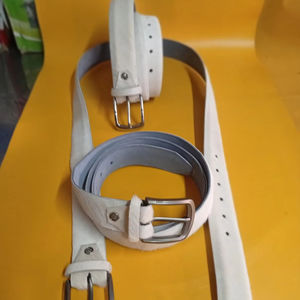 Wholesale Unisex Vintage Genuine Leather <b>Belts</b> Custom Logo Handcrafted Heavy Alloy <b>Buckle</b> Stylish Cowhide Hair-on Waterproof - Product Image 1