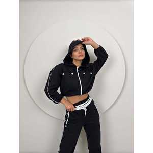 Conjunto Deportivo de Punto Transpirable 1038 con Cinturón y Detalle de Ribete - Product Image 1