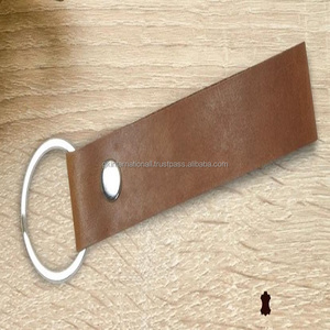 พวงกุญแจโลหะ Fob,โรงงานขายส่งพวงกุญแจฮาร์ดแวร์พร้อมพวงกุญแจหนังแท้ผิวสีแทน - Product Image 5