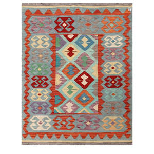 Tapis Kilim Maimana Afghanistan 192 X 147 cm Tapis et ensembles - Product Image 1