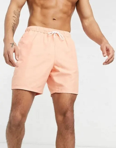 Pantalones cortos de malla atléticos personalizados para ropa deportiva Pantalones cortos de malla de entrenamiento Pantalones cortos de malla de tendencia superior con impresión de logotipo sólido informal - Product Image 4