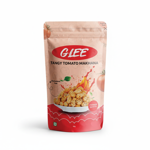 Nueces de Makhana con Sabor Picante a Tomate, en Bolsa Doypack de 30g, Tostadas, Saludables, Listas para Comer - Product Image 1