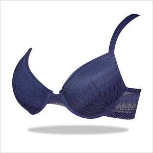 Soutien-gorge rembourré importé de Turquie bleu - Product Image 2