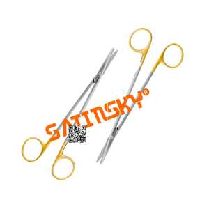Tijeras de disección TC Super Cut METZENBAUM 11,5 CM Microcirugía Acero inoxidable Fabricado con AISI 420 De fuente confiable - Product Image 3
