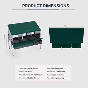 Sanctuario <span class=keywords><strong>para</strong></span> Huevos de Acero Galvanizado Compacto: Innovación Des Champs - Product Image 6