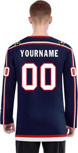 Professional Ice <b>Hockey</b> Team Jerseys Factory Direct Supply Breathable Durable Comfortable Sublimated Uniforms for Youth Adults - Product Image 6