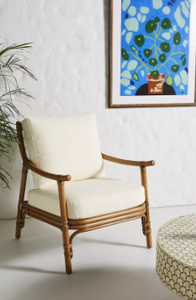 Chaise de salle à manger en bois massif, style mid-century moderne, avec coussin rembourré en velours confortable pour salon et restaurant - Product Image 5