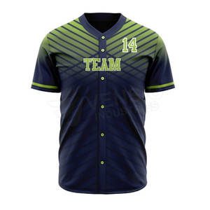 Uniforme de Béisbol de Talla Grande Más Popular, Logotipo Personalizado, Transpirable, de Secado Rápido, 100% Poliéster, Conjunto Deportivo, Diseña Tu Propio Logotipo - Product Image 3