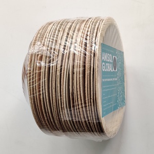 Assiette à soupe en céramique durable et ronde de 7 pouces de meilleure qualité, jetable et biodégradable pour la maison et le restaurant - Product Image 4