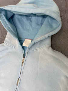 Sweat à capuche pour hommes 2025 Acid Wash Regular Fit Sweatshirts sur mesure de haute qualité Sweat à capuche en coton entièrement personnalisable - Product Image 3