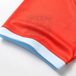 Wholesale High Quality 100% Polyester Breathable Soccer Uniforms OEM <b>Service</b> Set Style Football Training Customizable - Product Image 4