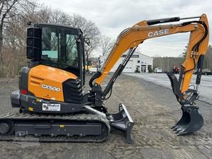 Mini-excavatrice CX50D d'occasion pas chère de 2022 avec moteur Hitachi, poids opérationnel de 38 tonnes, moteur inclus - Product Image 5