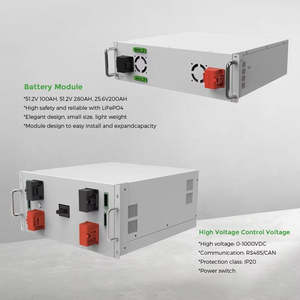 Sistema de Almacenamiento Solar de Alto Voltaje 204v/200ah/50kw con Batería Lifepo4 256v/307v/512v y Gabinete ESS de Refrigeración Líquida de 200ah - Product Image 5