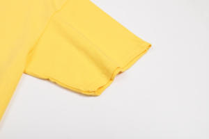 T-shirt manches courtes en coton 180g/6.3g/100% oz unisexe, sous-vêtements de base, t-shirts en coton de qualité, t-shirts vierges, en stock - Product Image 5