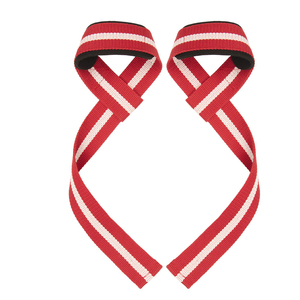 Dragonnes de gymnastique de bonne qualité sangles d'haltérophilie en coton sangles d'haltérophilie plus épaisses dragonne - Product Image 1