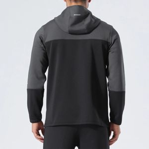 Chaqueta Cortavientos de Nailon Impermeable Ligera de Moda para Hombre con Logotipo Personalizado, Chaqueta con Capucha y Cremallera Completa para Uso en Exteriores - Product Image 6