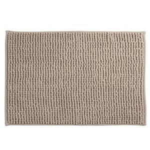 Alfombra de baño de microfibra MSV 'Chenille' en color topo 40 x 60 cm - Product Image 1